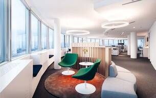 Gewerbe Büro/Praxis Modernes Büro im 38.OG im Millennium Tower zu mieten 1200 Wien