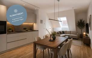 Wohnen Wohnung Dachgeschoss Maisonette I3 ZI und Dachterrasse I nahe der Alten Donau 1210 Wien