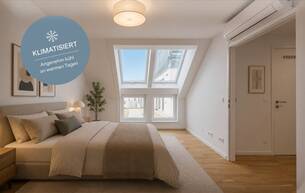 Wohnen Wohnung Exklusive Ausstattung inkl. Klimaanlage | Chance auf wertbeständige DG Wohnung mit Wohlfühlfaktor! 1210 Wien