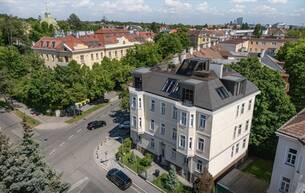 Wohnen Wohnung **Beverly Hietzing** 3-Zimmer Luxuswohnung mit 3m Raumhöhe und XL-Dachterrasse mit Blick über Hietzing 1130 Wien