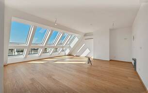 Wohnen Wohnung THE TEMPTATION - DG-Maisonette mit Terrasse & Balkon | 22 m² Freifläche, 3 Zimmer 1180 Wien