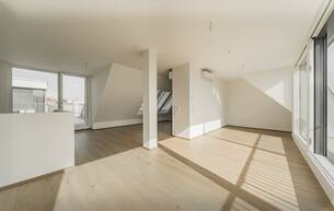 Wohnen Wohnung ZWEITBEZUG-3 Zimmer Wohntraum über den Dächern Wiens 1040 Wien