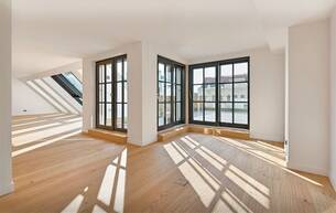 Wohnen Wohnung LUXUS-PENTHOUSE DIREKT AM NASCHMARKT! Grandiose Dachterrasse mit traumhaften Wienblick 1040 Wien