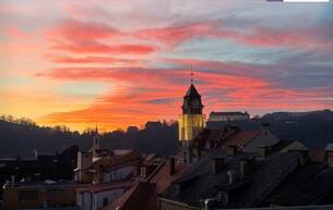 Wohnen Wohnung Wohnen wie ein Adler, hoch über den Dächern von Leibnitz- Exklusives Penthouse auf zwei Ebenen mit gigantischer Panoramaterrasse! 8430 Leibnitz