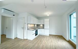 Wohnen Wohnung 2 Zimmer mit Klimaanlage und Terrasse | Ruhelage | Badeteich Hirschstetten in Fußnähe 1220 Wien