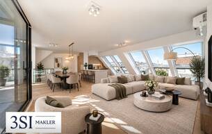 Wohnen Wohnung Über den Dächern des 9. Bezirks – DG-Erstbezug mit Dachterrasse 1090 Wien