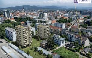 Wohnen Wohnung Über den Dächern von Klagenfurt, in der beliebten Viktringer Vorstadt mit Nähe zum Wörthersee – 1-Zimmer-Neubau mit 7 m² Balkon 9020 Klagenfurt,07.Bez.:Viktringer Vorstadt Wohnen Wohnung Über den Dächern von Klagenfurt, in der beliebten Viktringer Vorstadt mit Nähe zum Wörthersee – 1-Zimmer-Neubau mit 7 m² Balkon 9020 Klagenfurt,07.Bez.:Viktringer Vorstadt