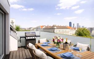 Wohnen Wohnung EXKLUSIVE 137 M² DG-MAISONETTE MIT 2 TERRASSEN & WEITBLICK – PERFEKT FÜR ANSPRUCHSVOLLE PAARE IM 2. BEZIRK 1020 Wien