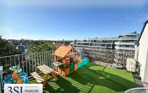 Anlage Wohnung Lichtdurchflutete 3-Zimmer-Dachgeschoss-Maisonette mit großzügigen Terrassen & Panoramablick nahe Alte Donau 1220 Wien,Donaustadt